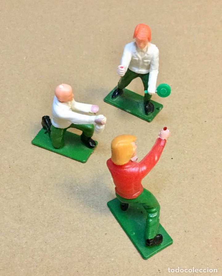 Figuras de acci&oacute;n: Mu&ntilde;ecos plomo Guisval. A&ntilde;os 70. Serie Starsky & Hutch.