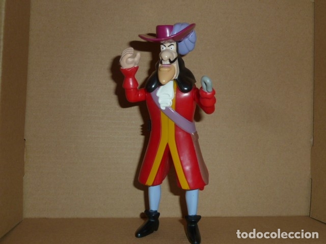 Figuras de acci&oacute;n: Capitan Garfio, Peter Pan. Disney Mcdonalds 2002 - Foto 1