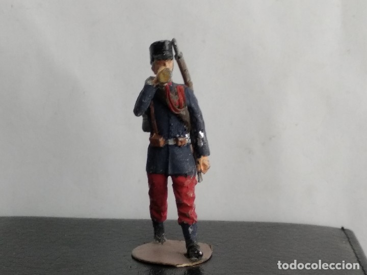 Actionfiguren: ANTIGUO SOLDADO DE PLOMO ALYMER O ALGUNA MARCA DE LA EPOCA BANDA MUSICA