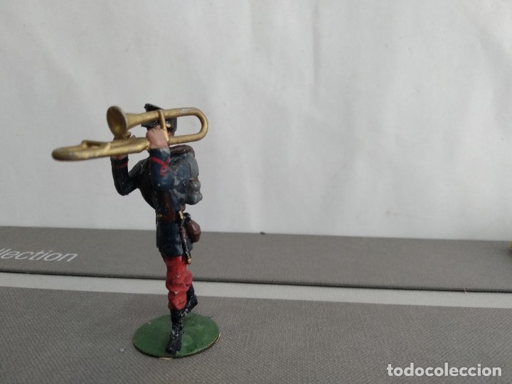 Actionfiguren: ANTIGUO SOLDADO DE PLOMO ALYMER O ALGUNA MARCA DE LA EPOCA BANDA MUSICA