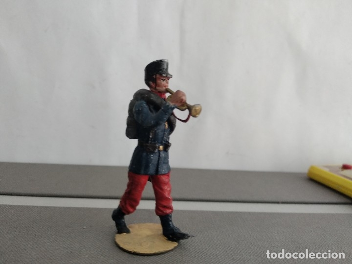 Actionfiguren: ANTIGUO SOLDADO DE PLOMO ALYMER O ALGUNA MARCA DE LA EPOCA BANDA MUSICA