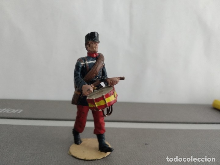 Actionfiguren: ANTIGUO SOLDADO DE PLOMO ALYMER O ALGUNA MARCA DE LA EPOCA BANDA MUSICA