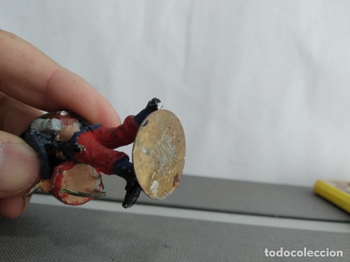 Actionfiguren: ANTIGUO SOLDADO DE PLOMO ALYMER O ALGUNA MARCA DE LA EPOCA BANDA MUSICA