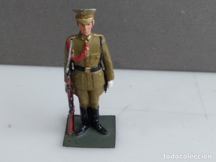 Figurines d'action: ANTIGUO SOLDADO DE PLOMO ALYMER O ALGUNA MARCA