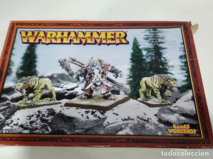 Figuras de acci&oacute;n: ANTIGUA CAJA DE FIGURITAS WARHAMMER - Foto 1