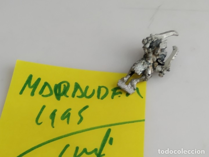 Figuras de acci&oacute;n: ANTIGUA FIGURITA WARHAMMER PLOMO - Foto 3