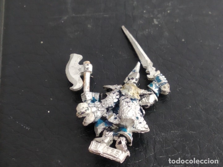 Figuras de acci&oacute;n: ANTIGUA FIGURITA WARHAMMER PLOMO - Foto 2