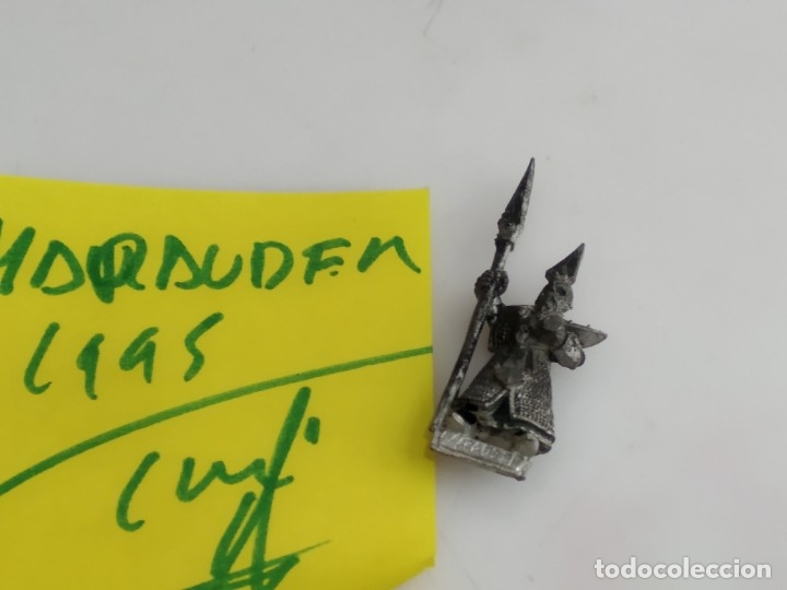 Figuras de acci&oacute;n: ANTIGUA FIGURITA WARHAMMER PLOMO - Foto 4