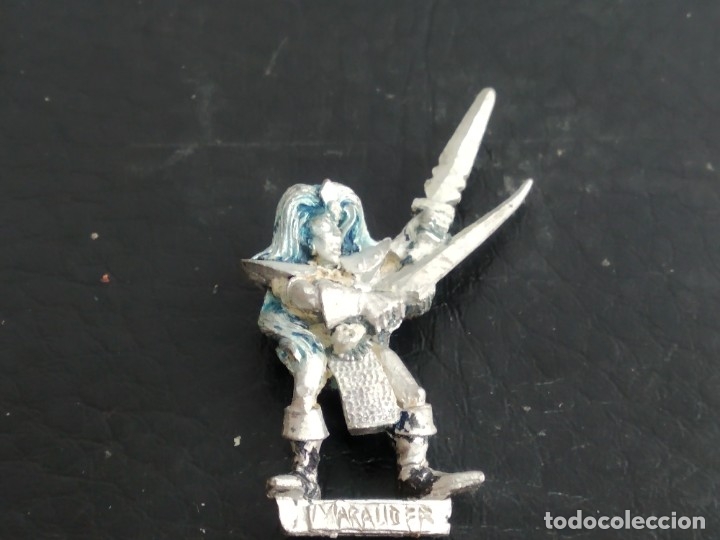 Figuras de acci&oacute;n: ANTIGUA FIGURITA WARHAMMER PLOMO - Foto 1