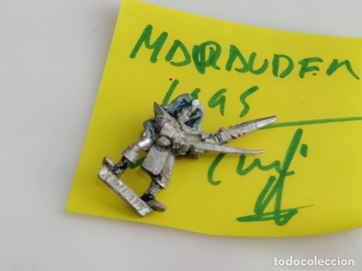 Figuras de acci&oacute;n: ANTIGUA FIGURITA WARHAMMER PLOMO - Foto 3