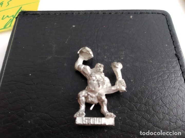 Figuras de acci&oacute;n: ANTIGUA FIGURITA WARHAMMER PLOMO - Foto 2