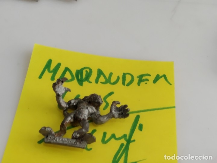 Figuras de acci&oacute;n: ANTIGUA FIGURITA WARHAMMER PLOMO - Foto 3