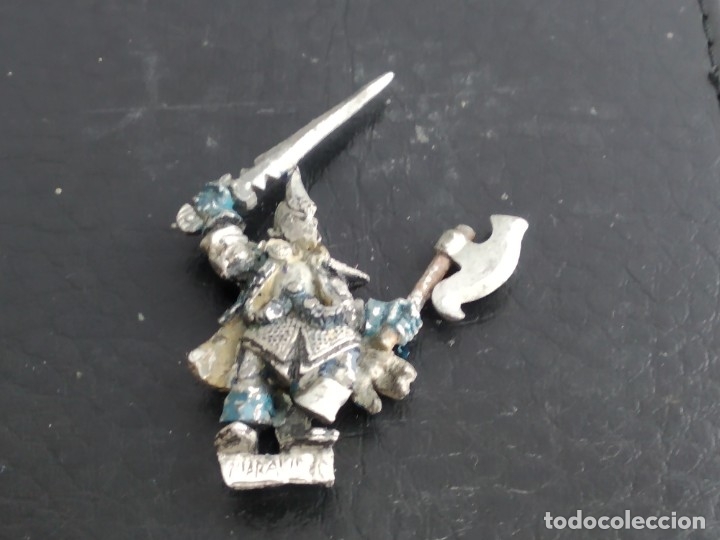 Figuras de acci&oacute;n: ANTIGUA FIGURITA WARHAMMER PLOMO - Foto 1