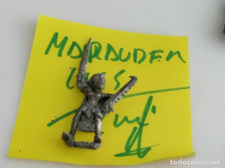 Figuras de acci&oacute;n: ANTIGUA FIGURITA WARHAMMER PLOMO - Foto 3