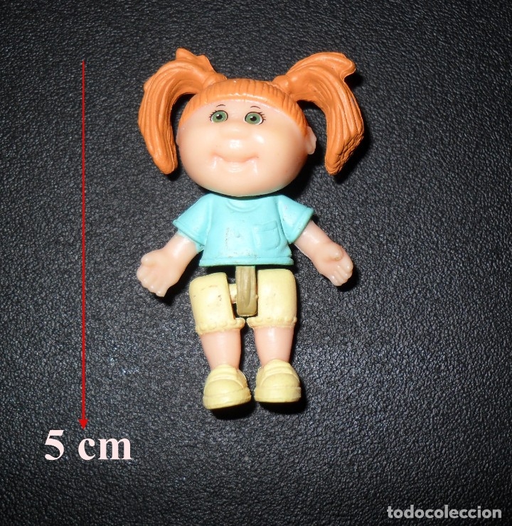 Figuras de a&ccedil;&atilde;o: Figura cabbage patch kids o repollo 5 cm -G