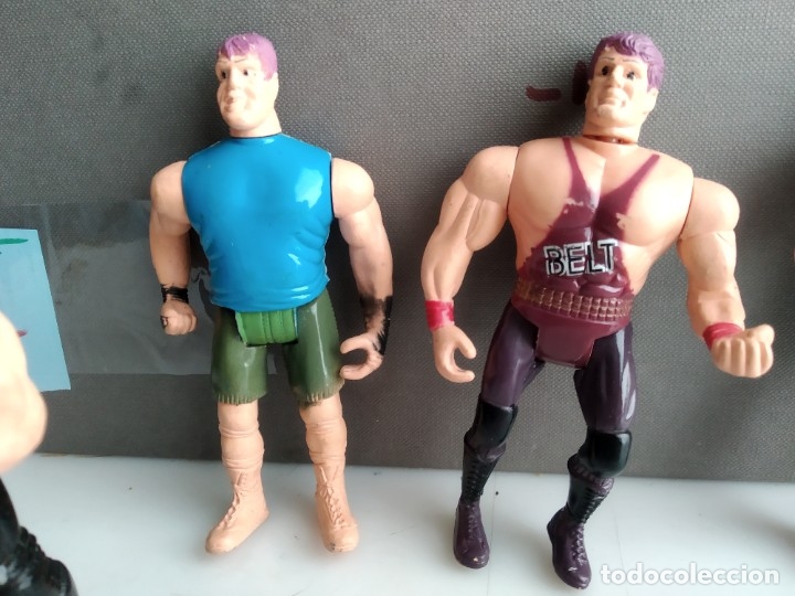 Figuras de acci&oacute;n: LOTE DE LUCHADORES  ANTIGUOS - Foto 3
