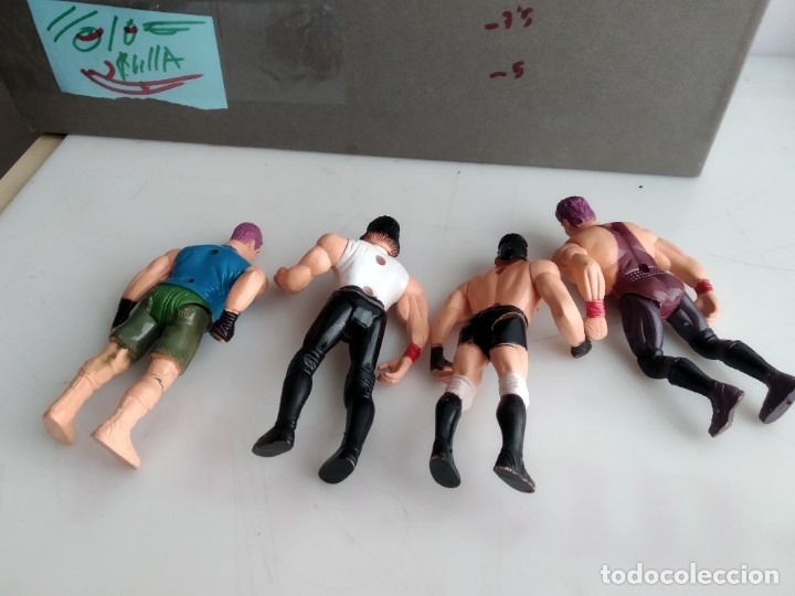 Figuras de acci&oacute;n: LOTE DE LUCHADORES  ANTIGUOS - Foto 5