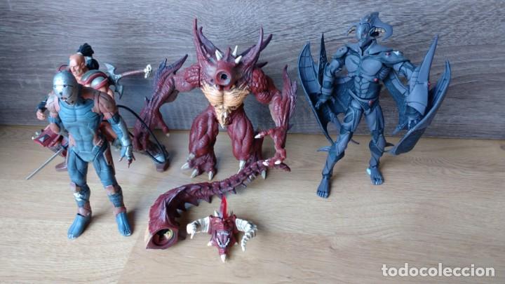 Lote de 4 Figuras Muñecos Videojuegos Blizzard