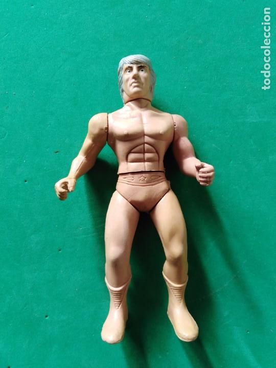 Figuras de acci&oacute;n: Mu&ntilde;eco luchador antiguo - Foto 3