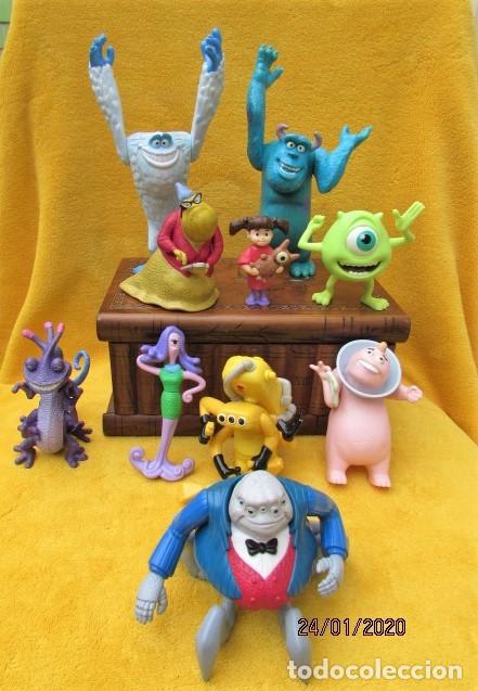 Figuras de acci&oacute;n: 10 FIGURAS DE MONSTER S.A DISNEY PIXAR - Foto 1