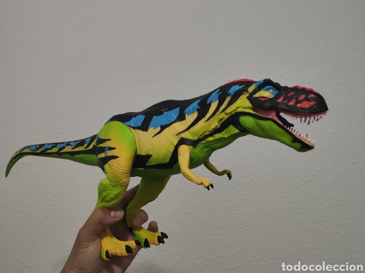 Figuras de a&ccedil;&atilde;o: Tiranosaurio Rex Efecto Caos. Jurassic Park.