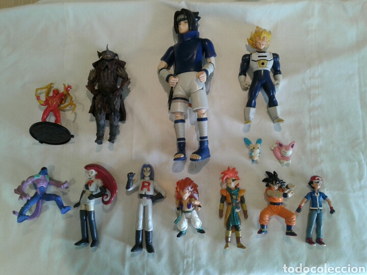 Figuras de acci&oacute;n: LOTE DE MU&Ntilde;ECOS ANTIGUOS - Foto 1