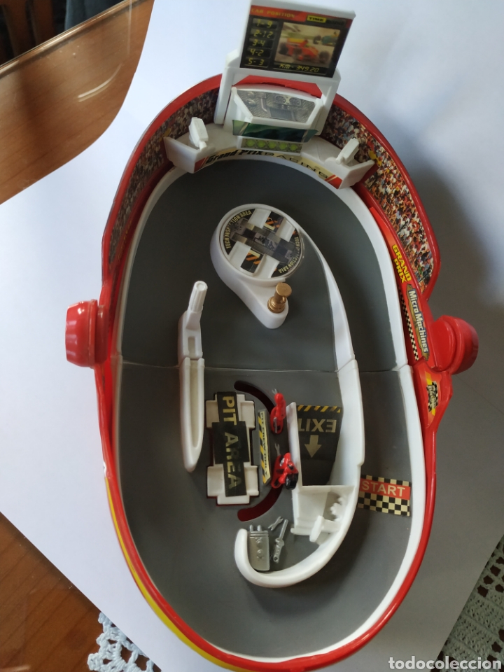 Figuras de acci&oacute;n: Micromachines casco piloto f&oacute;rmula 1 y 2 coches - Foto 5