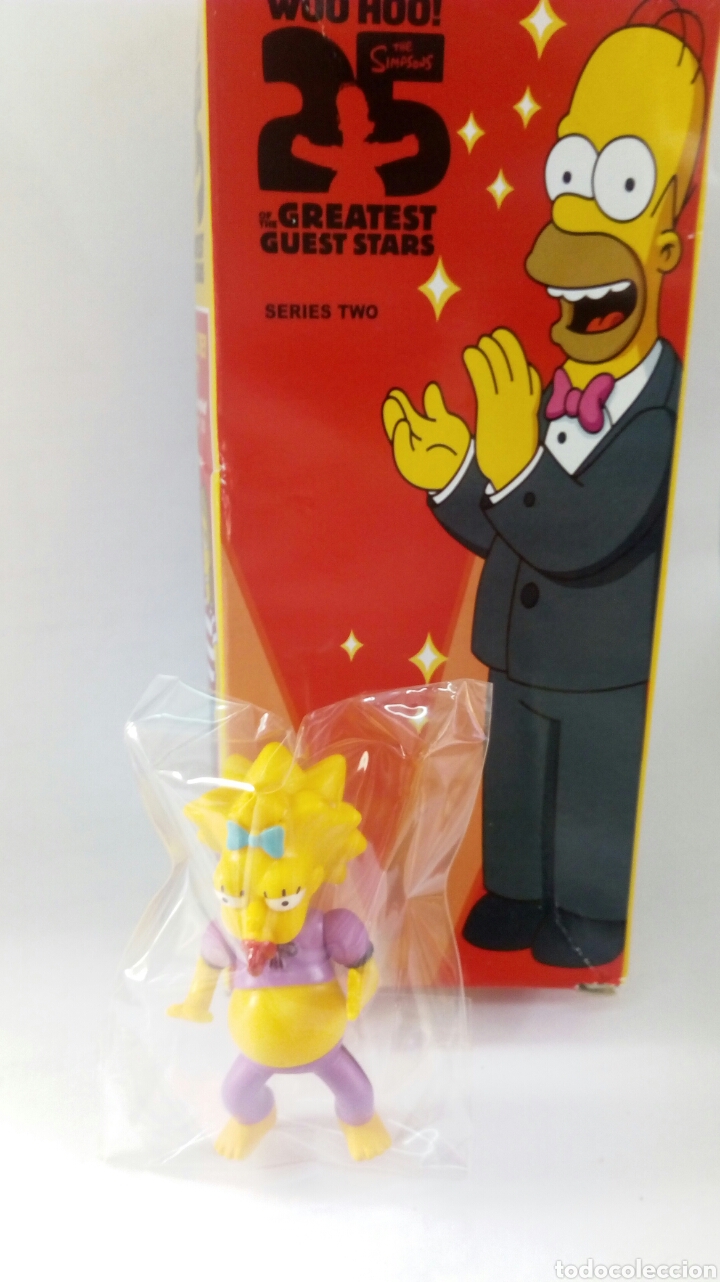 Figuras de acci&oacute;n: LISA SIMPSON AEROBIC. FIGURA NECA - Foto 1