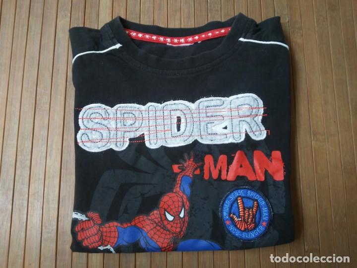 Figuras de acci&oacute;n: Camiseta Spiderman Web Slinger talla infantil 100% algod&oacute;n - Foto 11