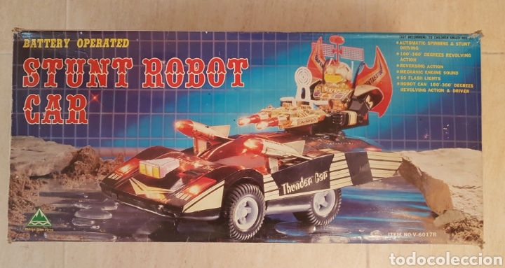 Figuras de acci&oacute;n: Impresionante Stunt Robot Car funcionando impecable - Foto 4