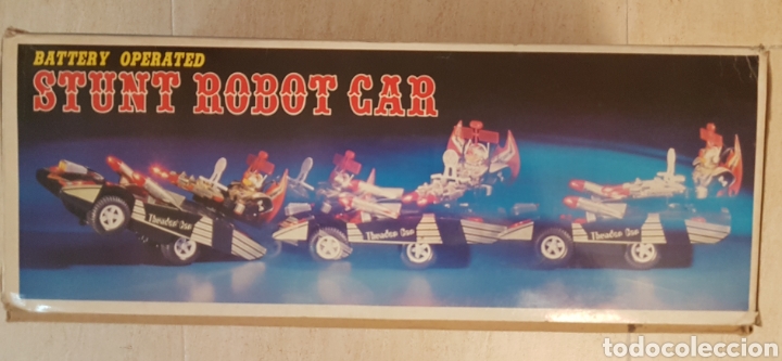 Figuras de acci&oacute;n: Impresionante Stunt Robot Car funcionando impecable - Foto 6