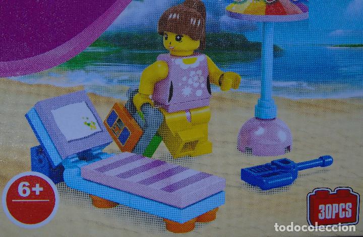 Figuras de a&ccedil;&atilde;o: Bloques Figura de Ni&ntilde;a 4.5 cm con accesorios en Jardin 30 PCS