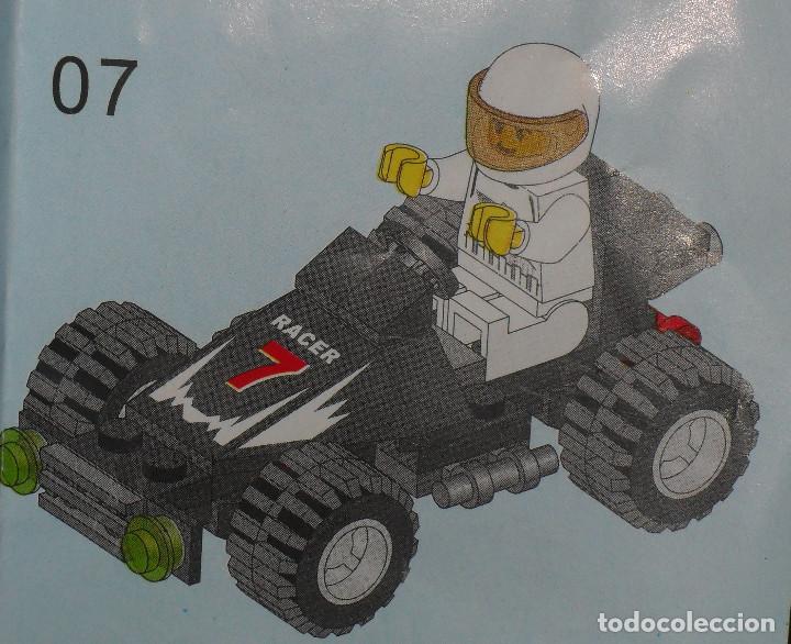 Figuras de acci&oacute;n: Bloques Figura de construccion moto aprox 6 cm carreras mas de 50 pcs