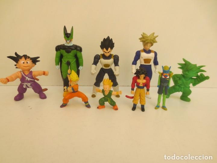 Figuras de acci&oacute;n: LOTE DE 9 FIGURAS DRAGON BALL. - Foto 1