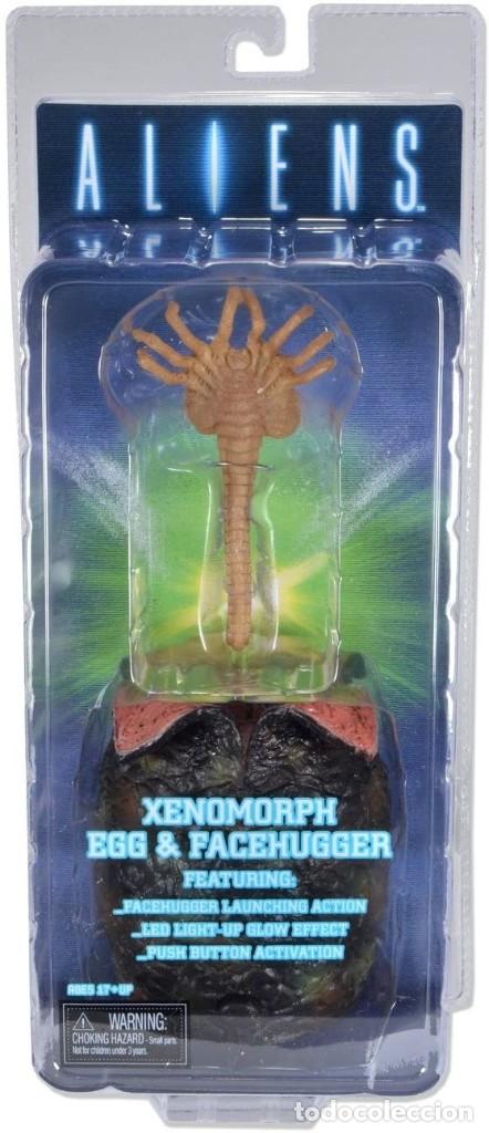 Figuras de acci&oacute;n: ALIENS XENOMORPH EGG Y FACEHUGGER NECA NUEVA - Foto 1