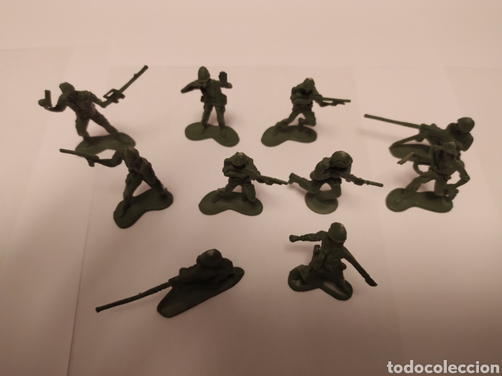 Figuras de acci&oacute;n: Soldados de pl&aacute;stico duro, desconozco marca - Foto 4