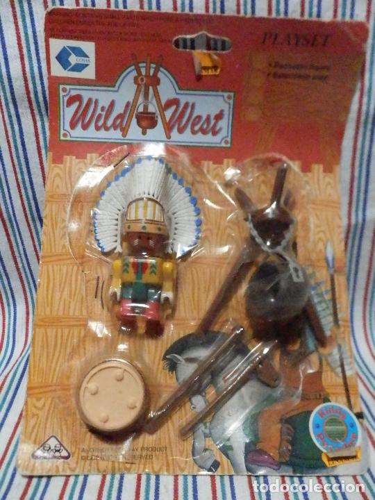 Figuras de a&ccedil;&atilde;o: PLAYSET WILD WEST OESTE , EN BLISTER SIN ESTRENAR, PARECIDO A PLAYMOBIL
