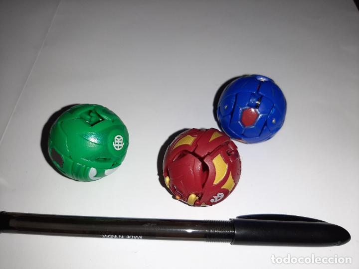 Figuras de acci&oacute;n: Bakugan, lote 3 Battel Brawlers