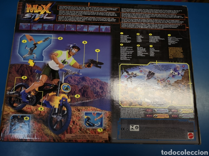 Figuras de acci&oacute;n: Max steel bicicleta mx4 rocket cycle a estrenar - Foto 3