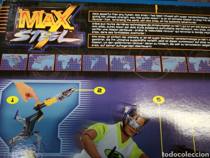 Figuras de acci&oacute;n: Max steel bicicleta mx4 rocket cycle a estrenar - Foto 4