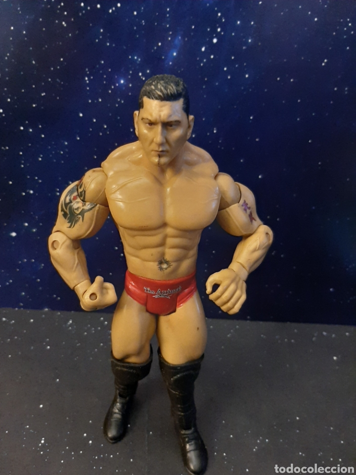 Figuras de acci&oacute;n: Lote de 3 mu&ntilde;ecos de lucha libre action - Foto 4