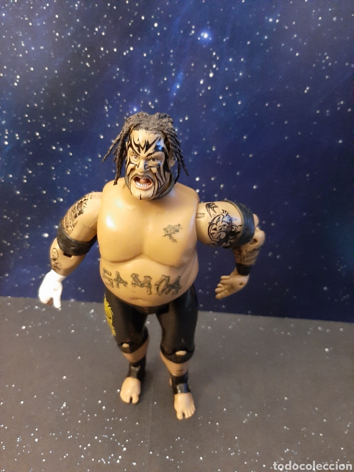 Figuras de acci&oacute;n: Lote de 3 mu&ntilde;ecos de lucha libre action - Foto 6