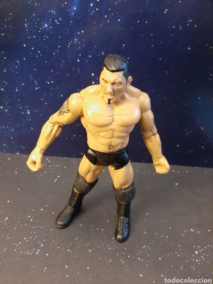 Figuras de acci&oacute;n: Lote de 3 mu&ntilde;ecos de lucha libre action - Foto 4