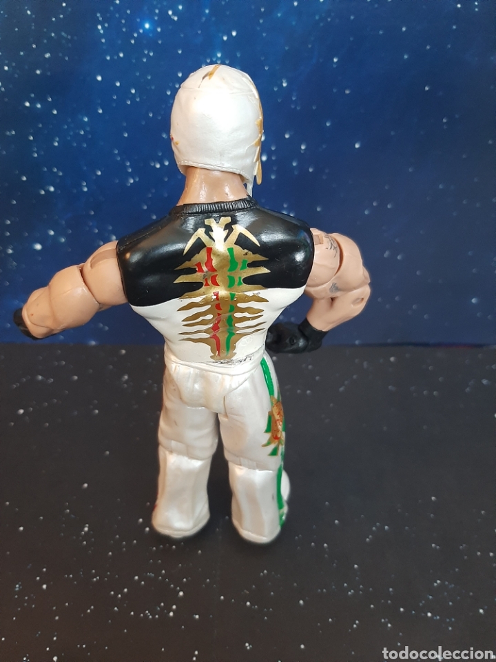 Figuras de acci&oacute;n: Lote de 3 mu&ntilde;ecos de lucha libre action - Foto 7