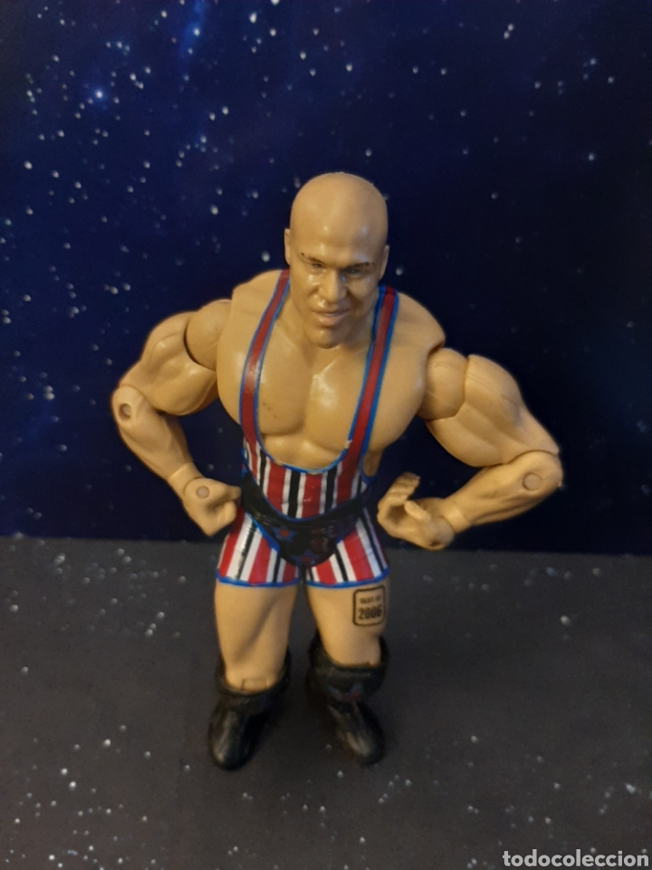 Figuras de acci&oacute;n: Lote de 3 mu&ntilde;ecos de lucha libre action - Foto 2