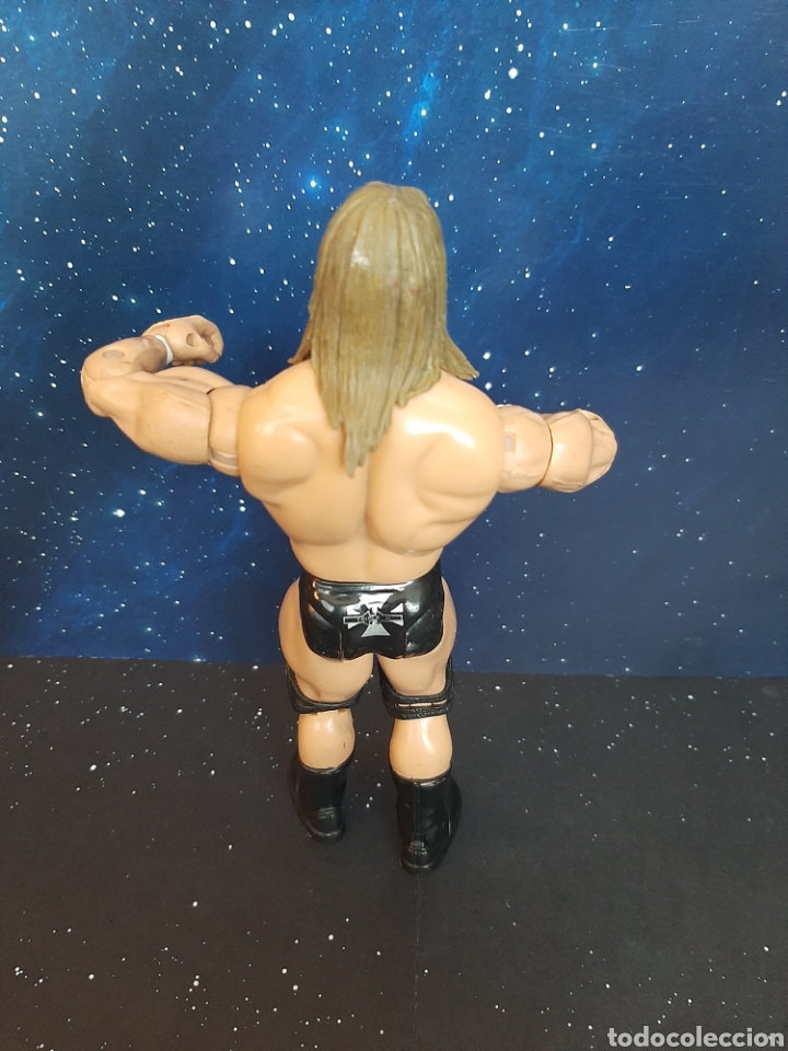 Figuras de acci&oacute;n: Lote de 3 mu&ntilde;ecos de lucha libre action - Foto 3