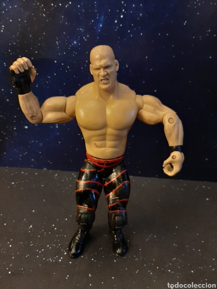 Figuras de acci&oacute;n: Lote de 3 mu&ntilde;ecos de lucha libre action - Foto 4