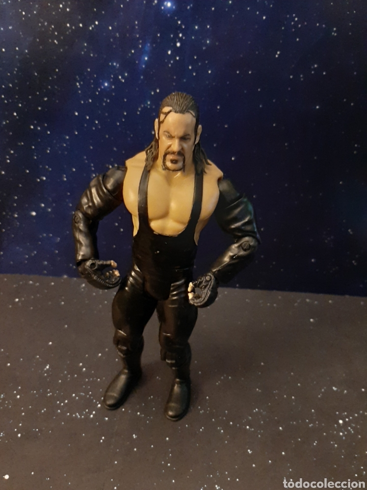 Figuras de acci&oacute;n: Lote de 3 mu&ntilde;ecos de lucha libre action - Foto 4