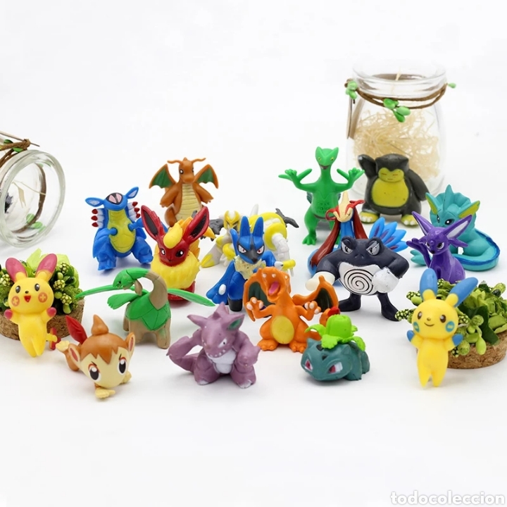Figuras de acci&oacute;n: Lote 144 figuras Pok&eacute;mon - Foto 3