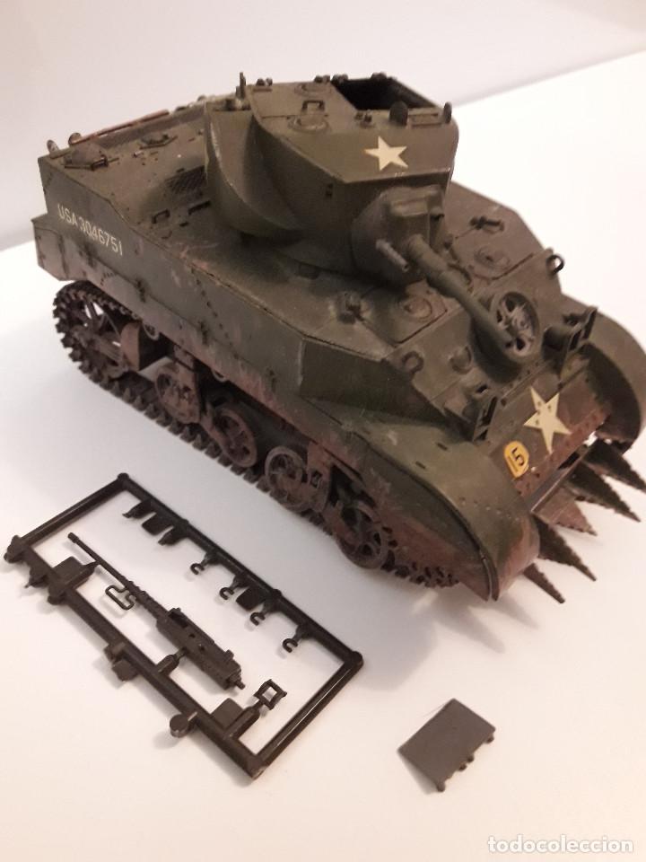 Figuras de acci&oacute;n: Tanque Sherman US escala 1:35 - Foto 1